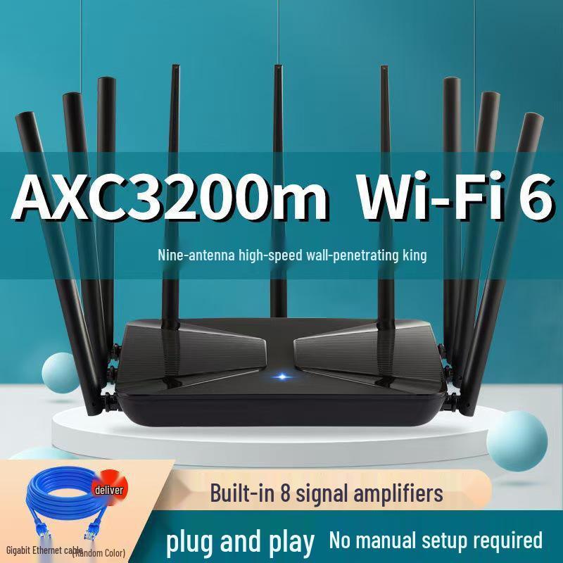 5G Dual-Band Gigabit WiFi Router - High-Speed, Whole-Home Coverage for Students and Small to Medium Apartments