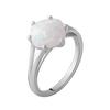 Silver Ring with Opal 1.683ct, Item Weight 3.22 Gr (2069102)