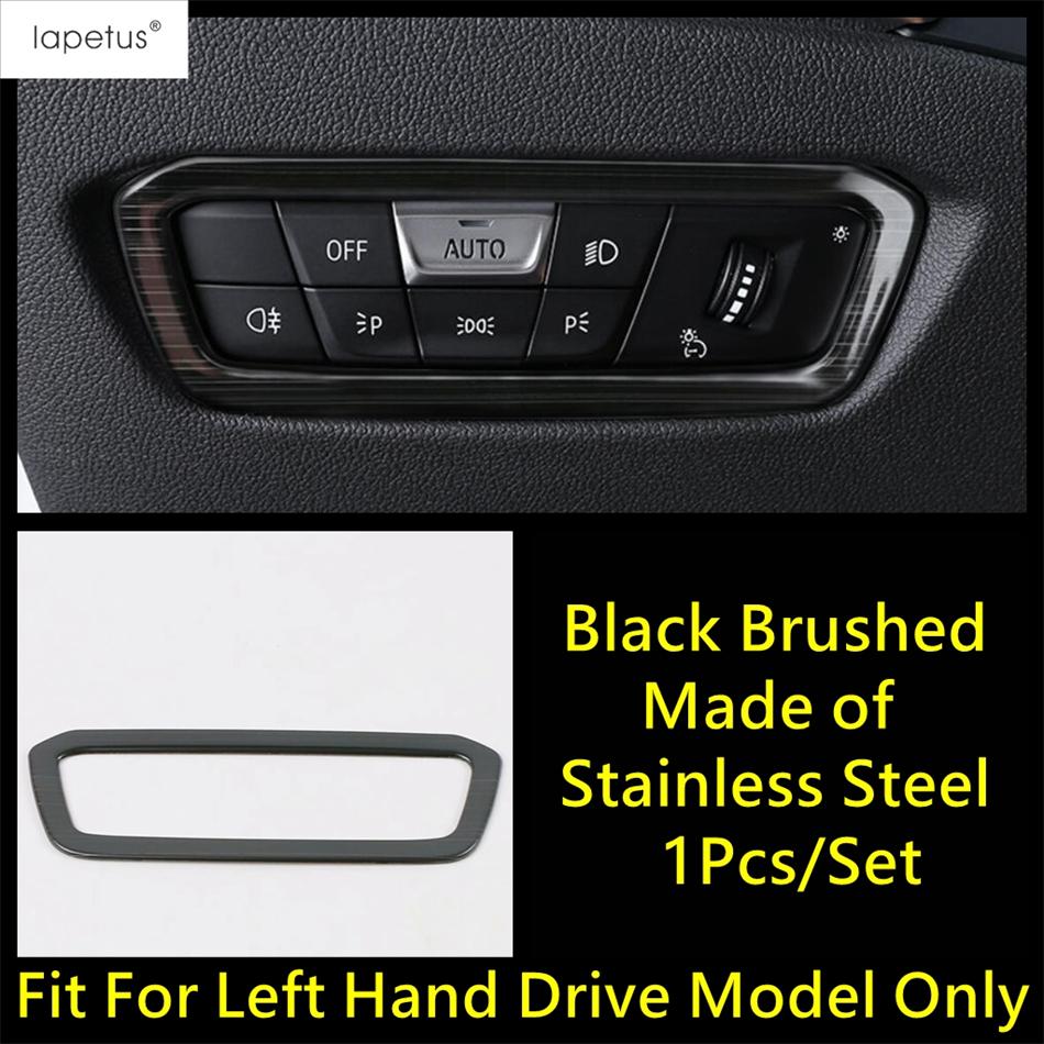 For BMW 3 Series G20  - 2024 Car Head Lights Lamps Switch Button Control Panel Decoration Cover Trim Accessories Interior