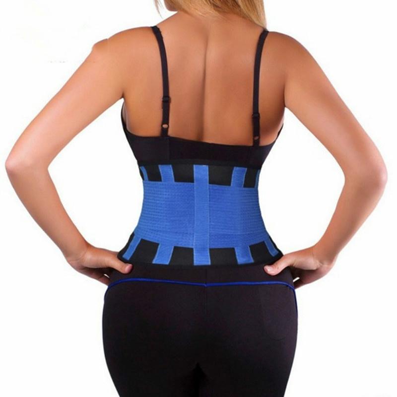 Exercise Shapewear Sweat Belt Waist Gym Body Shaper Cincher Trainer Trimmer Cummerbunds Fat Burning Belts for Men Women