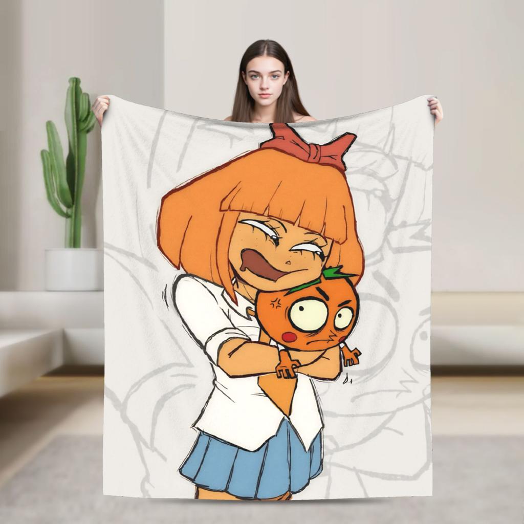 Cartoon Mymy Ongezelligs Blanket Fleece Textile Decor Multifunction Super Soft Throw Blanket For Bedding Car Bedding Throws