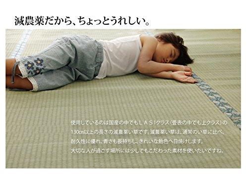 IKEHIKO Nishijin Igusa Rug, Edo-style (2 Tatami Mats), Approx. 176 X 176 Cm, Made In Japan, Thread-Pulled Weave, Cypress Finish #6301032