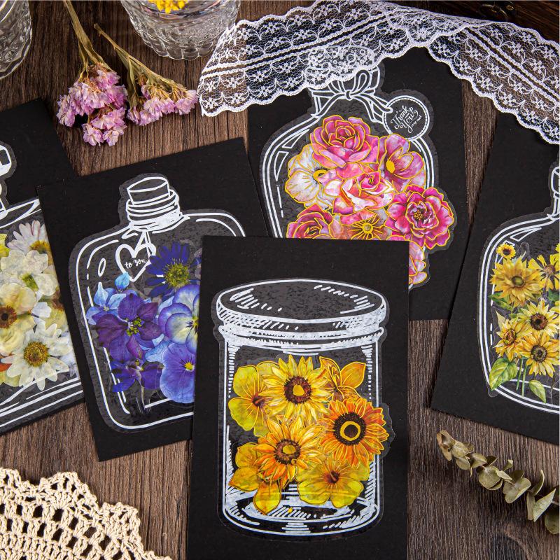 DIY Natural 20PCS Pressed Self-control For Gifts Stationery Bookmark Lovers