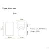 Bathroom Mat Set Anti-Slip Kitchen Bath Toliet Rug