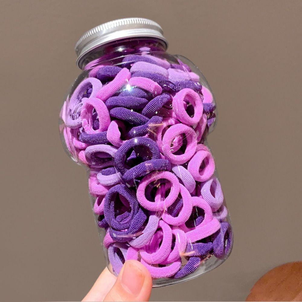 100ks/krabice Sponky do vlasů Elastické gumičky do vlasů Příslušenství do vlasů Držák na culík Gumičky Dámské