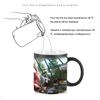Discoloration Coffee Cup Technology Girl Color Changing Mug BSKT-061 Color Change Mugs Cups Drinkware Sublimation Tumblers Anime