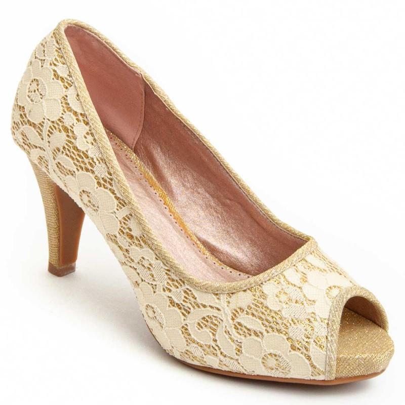 Zapato De Tacón Para Mujer. Montevita Unne9 91275