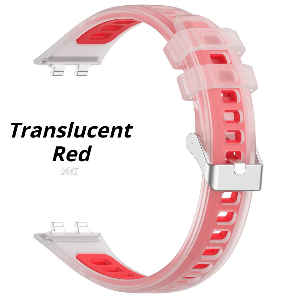 Silicone Band For Huawei Band 11 Pro Strap Smart Wrist Watchband Metal Buckle Sport Replacement bracelet for Huawei Band 11 NFC Correa Accessories