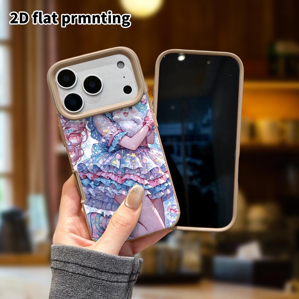 Phone Case: Lambskin 2D Flat Samsung Galaxy A34 A35 M05 M06 S20 S22 S21 FE Plus 5G Protective Case, Anime Girl, Christmas and Halloween Gift