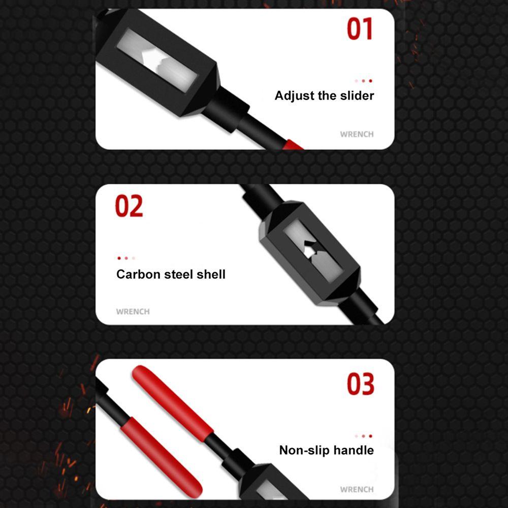 Adjustable Tool Accessories Tapping Reamer Metric Handle Spanner Wrench Holder Tap Wrench
