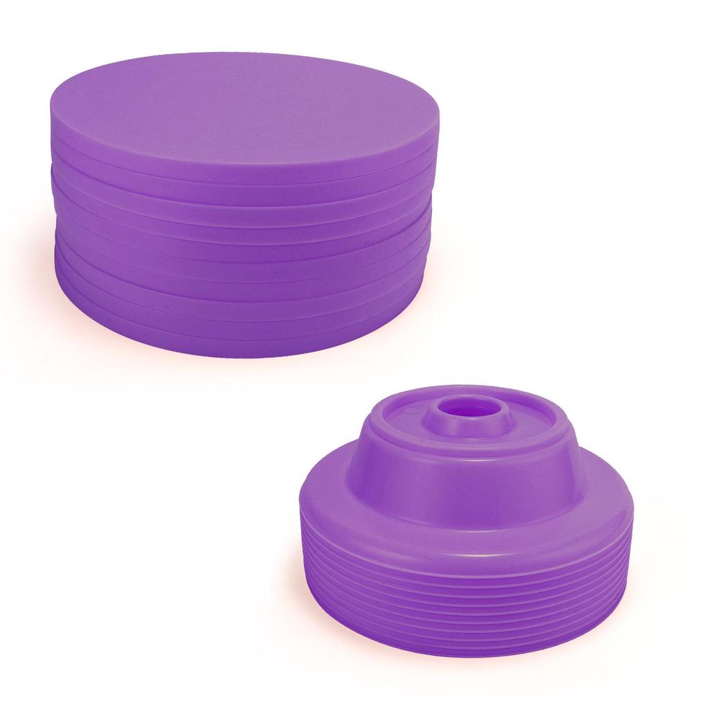 Rotating Cake Decorating Stand - Lightweight & Stable Plastic Turntable