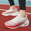 Unisex Fashion Sports Running Shoes Casual Breathable Mesh Surface Carbon Plate Support Wear-Resistant Rubber Outsole