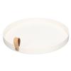 Waterproof ABS Vanity Tray Simple Jewelry Plate Serving Trays Jewelry Dish  For Cosmetics