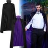 Halloween High Vampire Collar Cloak Cosplay Costume Witch Cos Party Perform