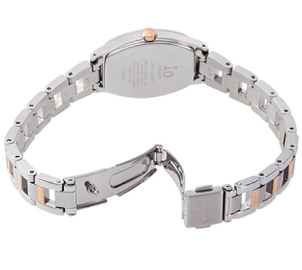 Orient iO SOLAR Solar Made in with White Watch, Japan, Manufacturer's Warranty, Women's, RN-WG0010A,