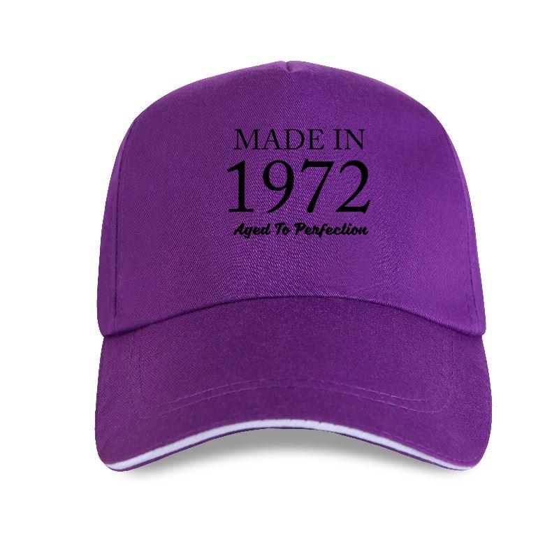 New Unisex Baseball Cap Made In 1972 Light Made In 1972 - Cool Women Tops