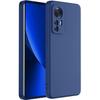 Protective Case - E.F.CONNECTION - Xiaomi 12 - Shockproof Silicone - Flexible - Navy Blue