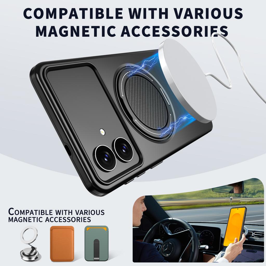 Kickstand Ring Shockproof Cover Case for Samsung Galaxy S25 FE A17 5G S24 Ultra S23 Plus A56 A36 A16 A14 A26 A35 A55 A15