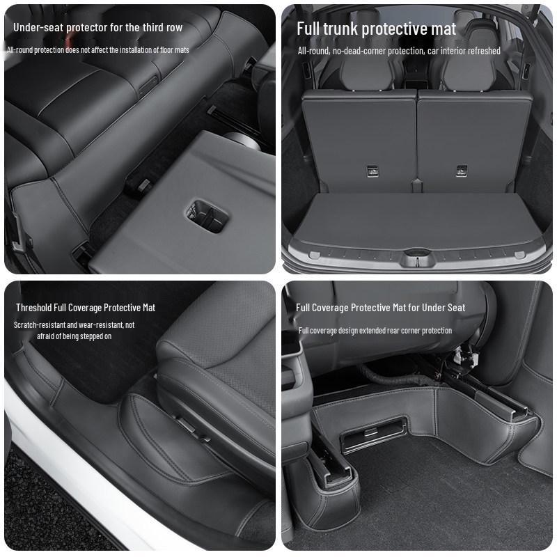 Tesla Model Y/YL 6-Seater Front Door Protection & Sill Strips - Full Coverage Accessory