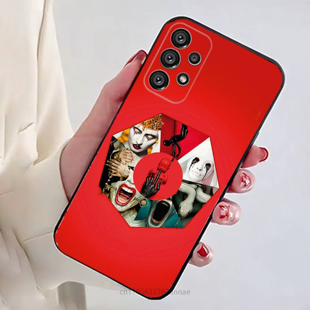AHS American Horror Story Phone Case For Samsung Galaxy A13,21s,22,31,32,52,53,71,80,A91 Soft Black Shell