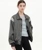 Trip Le Sens Windbreaker Over Varsity Jacket_Khaki Grey