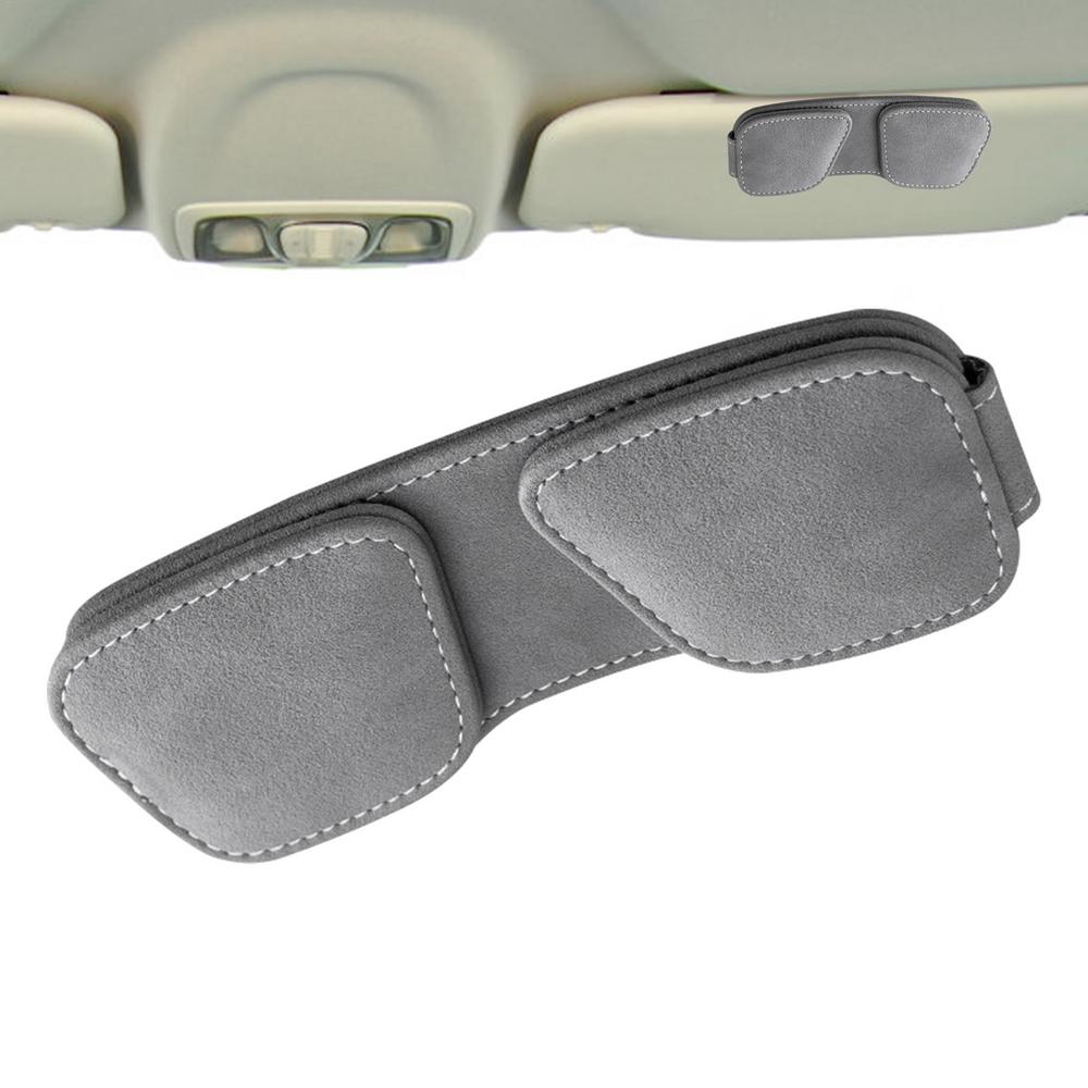 Car Sunglass Holder Eyeglass Holder Space-Saving Glasses Clip Glasses Hanger Clip Strong Magnetic Visor Accessories For