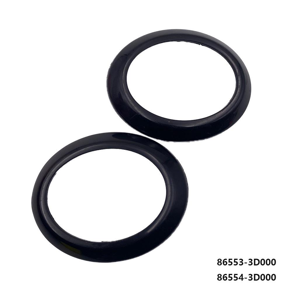 

2pcs Black Front Fog Lamp Cap Fit for HYUNDAI SONATA 2002