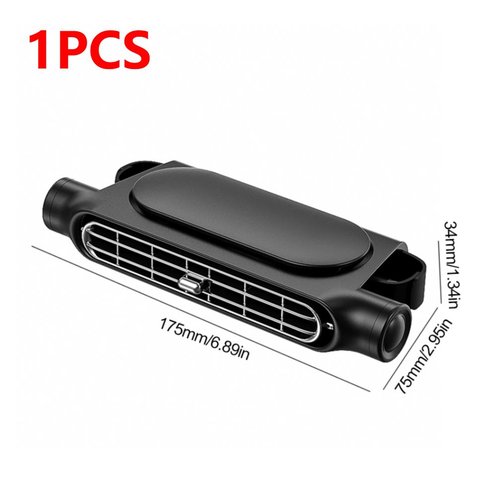 Portable Car Seat Cooling Fan 3 Speeds Adjustable Car Headrest Cooling Air Fan USB Air Cooling Fan for Front Rear Seat Passenger