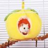Cartoon Plush Hamster Sleeping Bag Fruit Shape Hamster Cotton House  Hedgehog/Mice/Rabbit/Squirrel