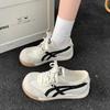 German training shoes white shoes women's retro training casual lace-up running sneakers in versatile flat baseplate shoes