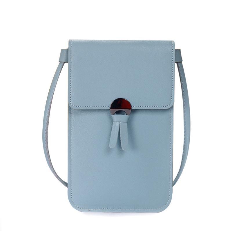 Mini Crossbody Bags for Women PU Leather Shoulder Purses and Handbags for Girls Ladies Phone Simple Solid Bag