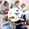 Christmas Snowman Crochet Kits For Adults Craft Supplies With Yarn Hook Easy To Use Kit Includes Video Tutorials For Women