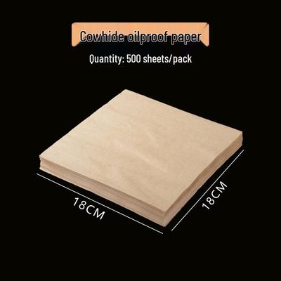 ZISIZ English Greaseproof Paper BBQ Mat