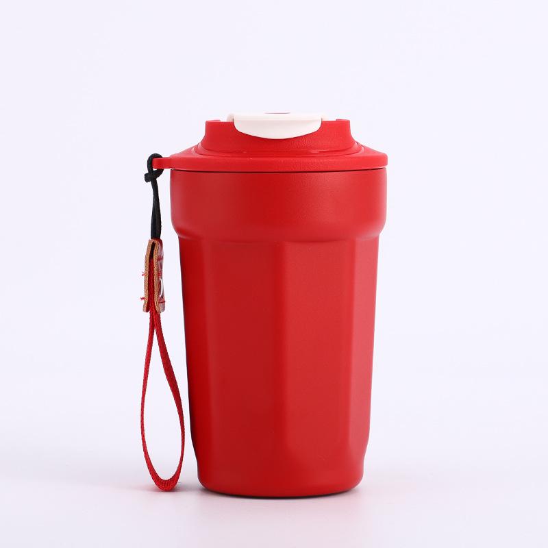 316 Stainless Steel Mug Double Vacuum Cola Coffee Cup Lightweight Car with Advertising Cup