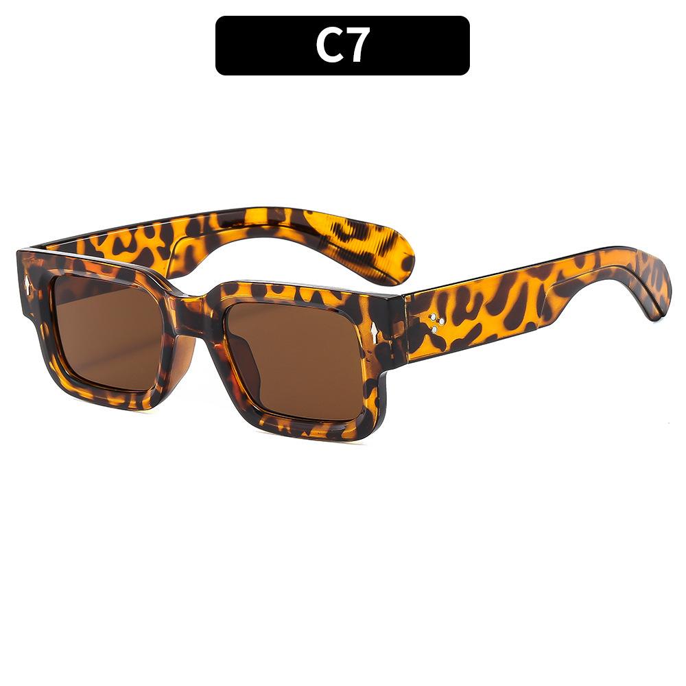 

Женские солнцезащитные очки, мужские и женские квадратные солнцезащитные очки в стиле ретро.