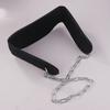 1 stk Stil Vektløfting Rygg Gym Med Kjede For Fitness Kroppsbygging Pull Up Styrketrening Last Midjestropp Fortykket