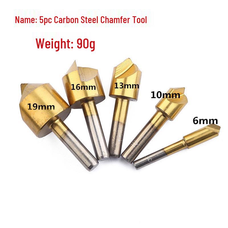 

Single-Edged Chamfering Tool/Countersink Bit for Tapered Holes in Wood