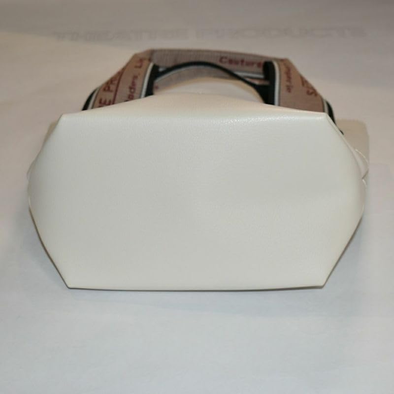 THEATRE PRODUCTS Synthetic Leather JQ Tape Size Free BL191198 Bag, S, Size, (IVORY)