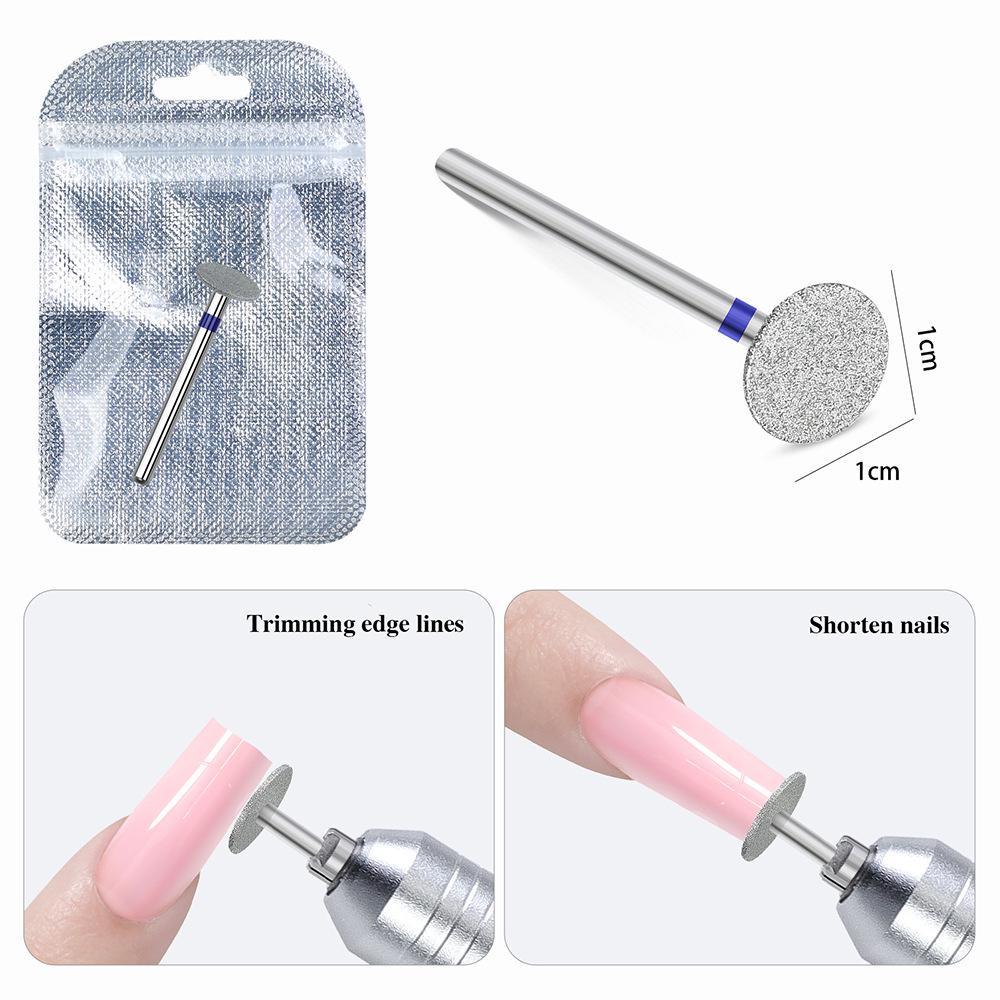 Nail Shaping Sanding Disc: Trapezoid Grinding Head for Pre-treatment