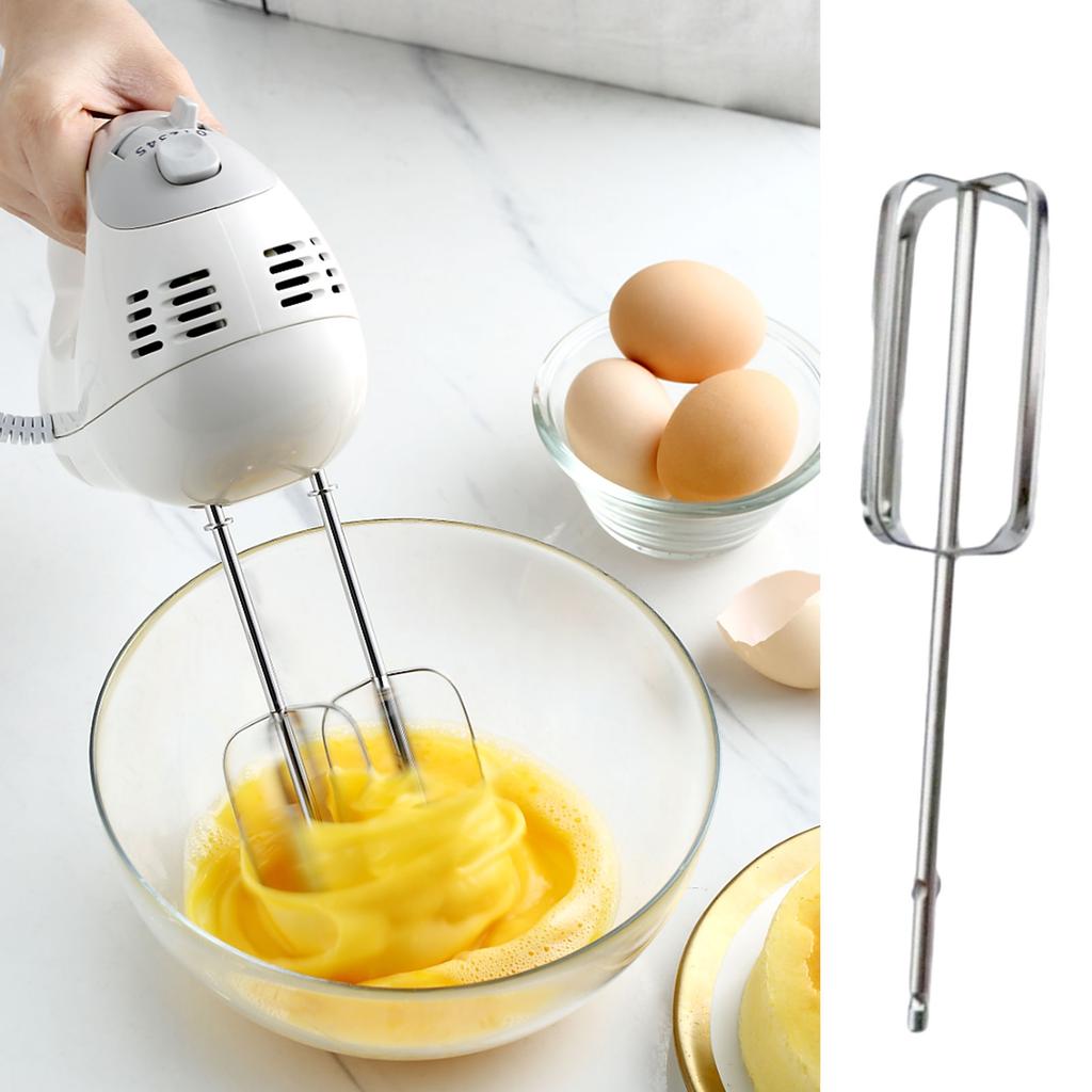 2 Stück Edelstahl Handmixer Rührbesen Zubehör Handmixer Rührbesen Aufsätze Ersatzmixerteil Handmixer