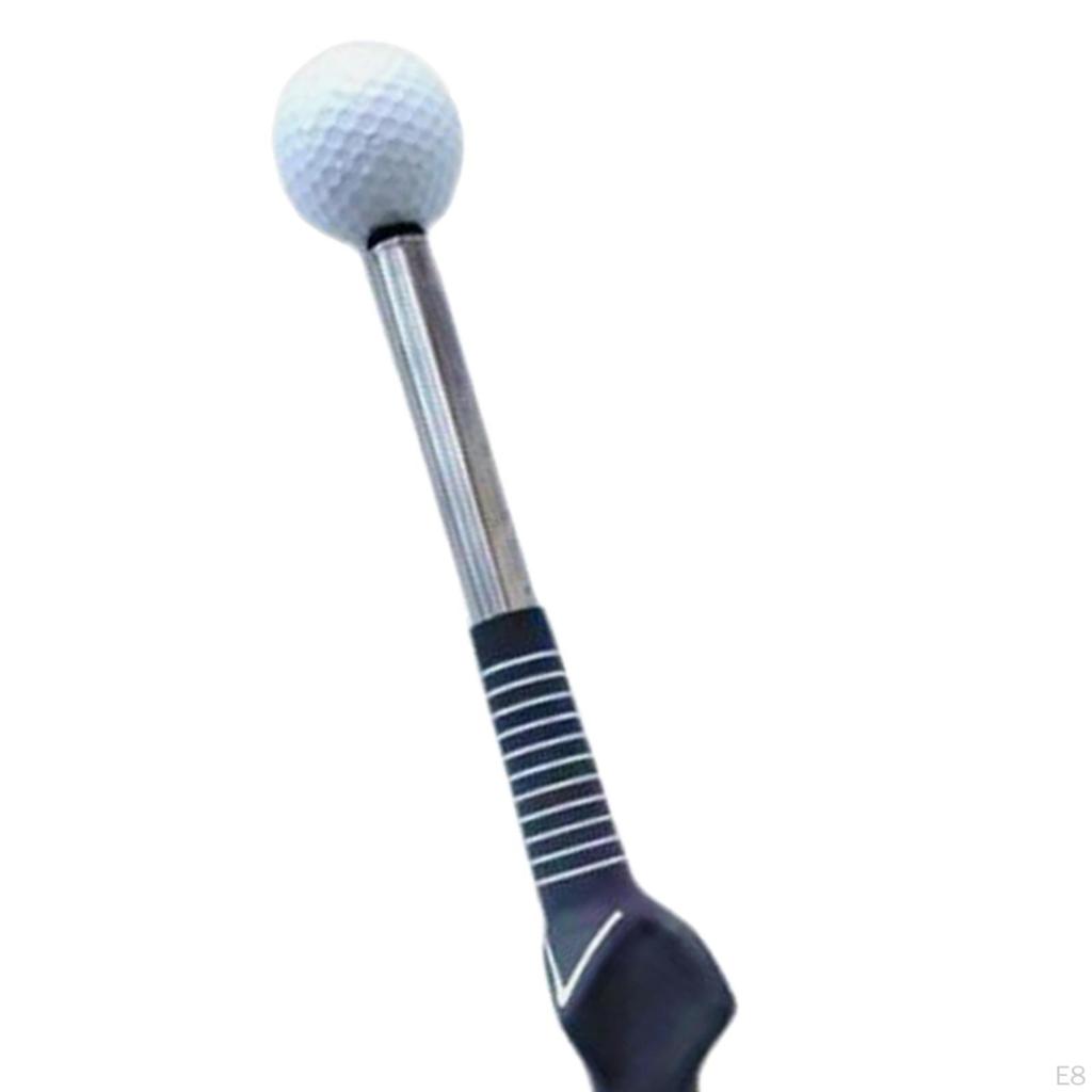 Golf Swing Aid Practice Telescopic Rod Training for Indoor, Outdoor, Flexibility