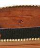 sot Pueblo Leather Zip-Around Card Case, Genuine Leather, Camel, so-z-0197