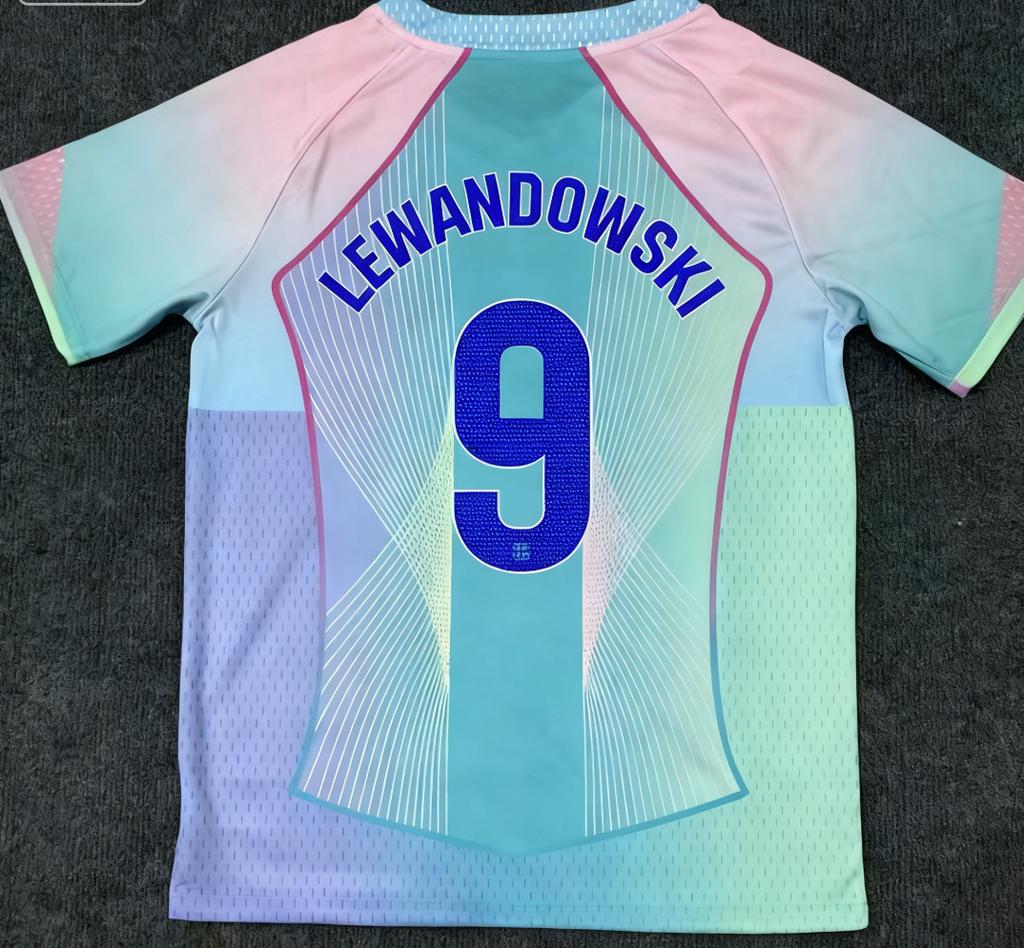 26 Real Madrid Barcelona dres č.. 10 Mbappe 14 Rashford Ne. 10 Yamal fotbalový dres