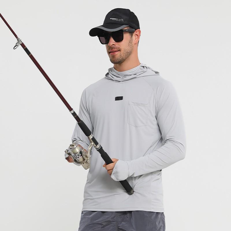 Quick-Dry Ice-Cool UV Protection Fishing Shirt Men Women Lightweight Mesh Outdoor Sport Top
