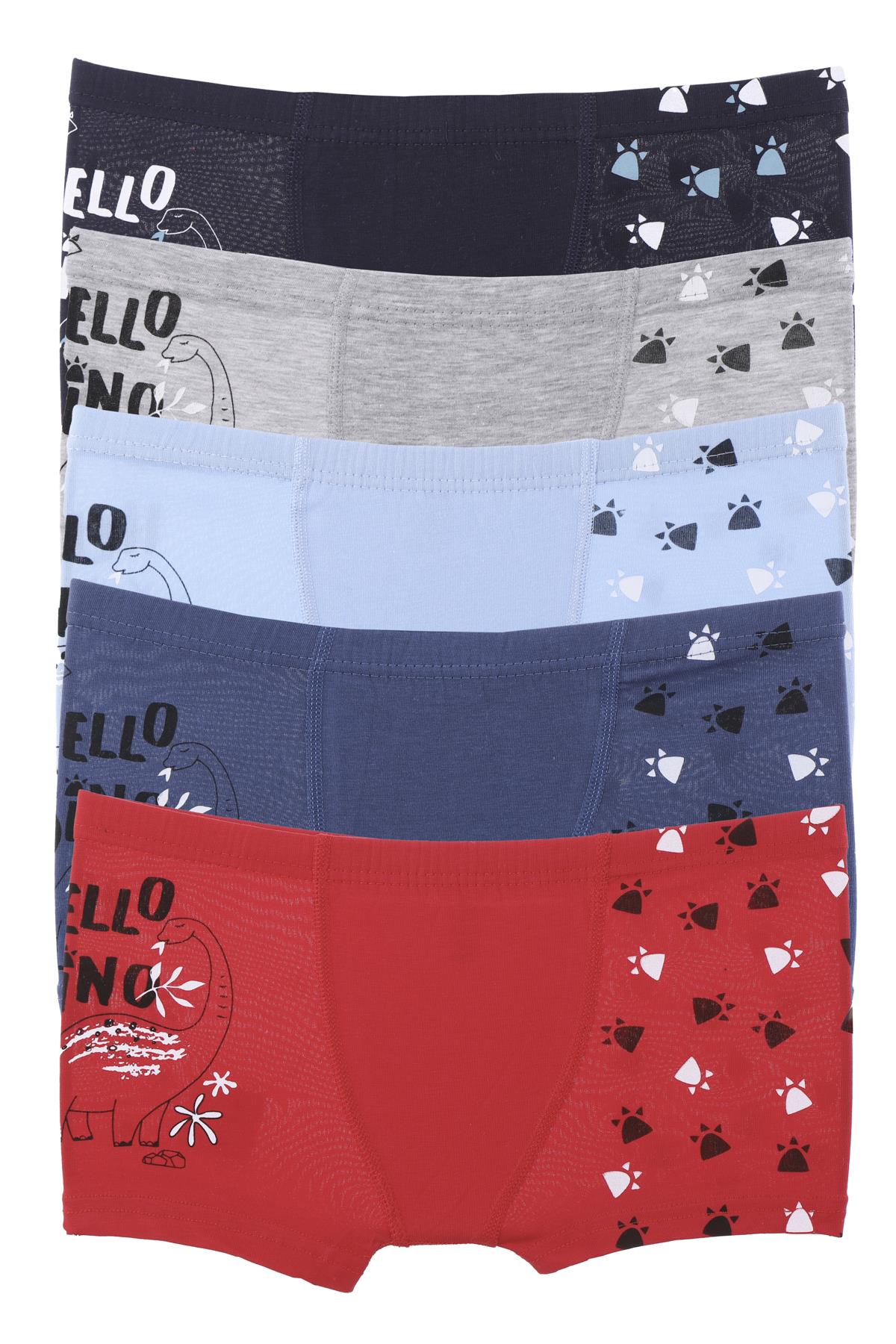 

Комплект боксеров для мальчиков, 5 шт., лайкра 3