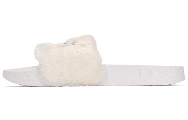 PUMA Leadcat Feather Slide White Women s 383758-01 35.5