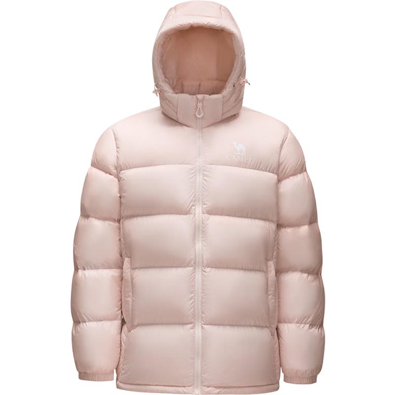 CAMEL Unisex Outdoor Water-Repellent 90% Down Hooded Jacket M