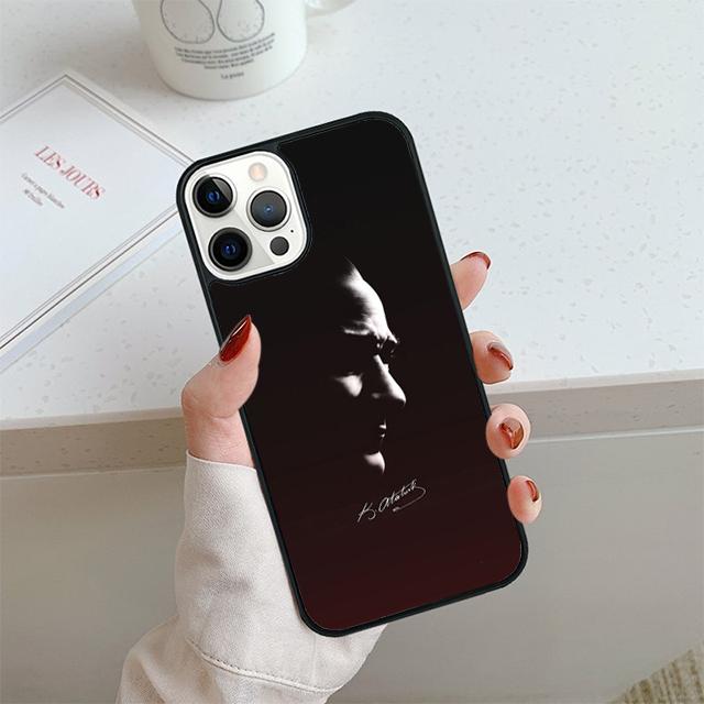 Mustafa Kemal Ataturk Phone Case For iPhone 17 Air 13 12 14 15 16  Cover For Apple 14 15 16 Pro Max Plus Coque