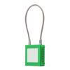 Lockout Tagout Cable Locks 85mm Shackle Steel   Padlock with 2 Key for Equipment Maintenance