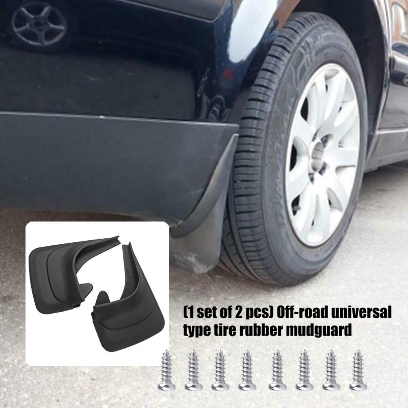 2 Pezzi Paraspruzzi Sostitutivi Protezione Paraspruzzi Ruote Anteriori Posteriori per Auto SUV Paraspruzzi